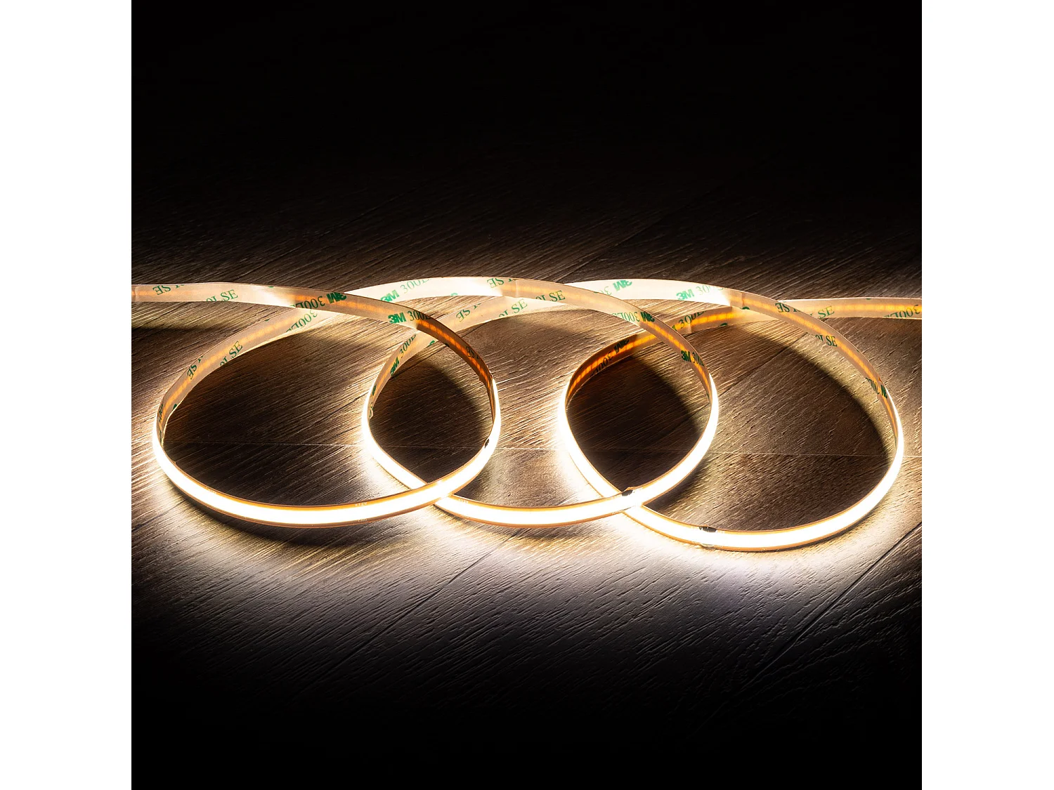 Tira LED 12V COB 528 LED/m 5m 12W/m Ancho 8mm FreeCut IP20 CRI90 4000K Blanco Neutro