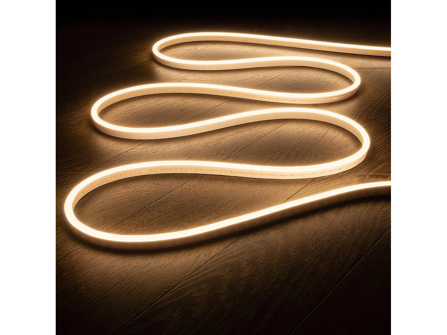 Bobina 100m Striscia LED Neon per Insegne 12V 7.2W/m Larga 12mm FreeCut Bianco Naturale