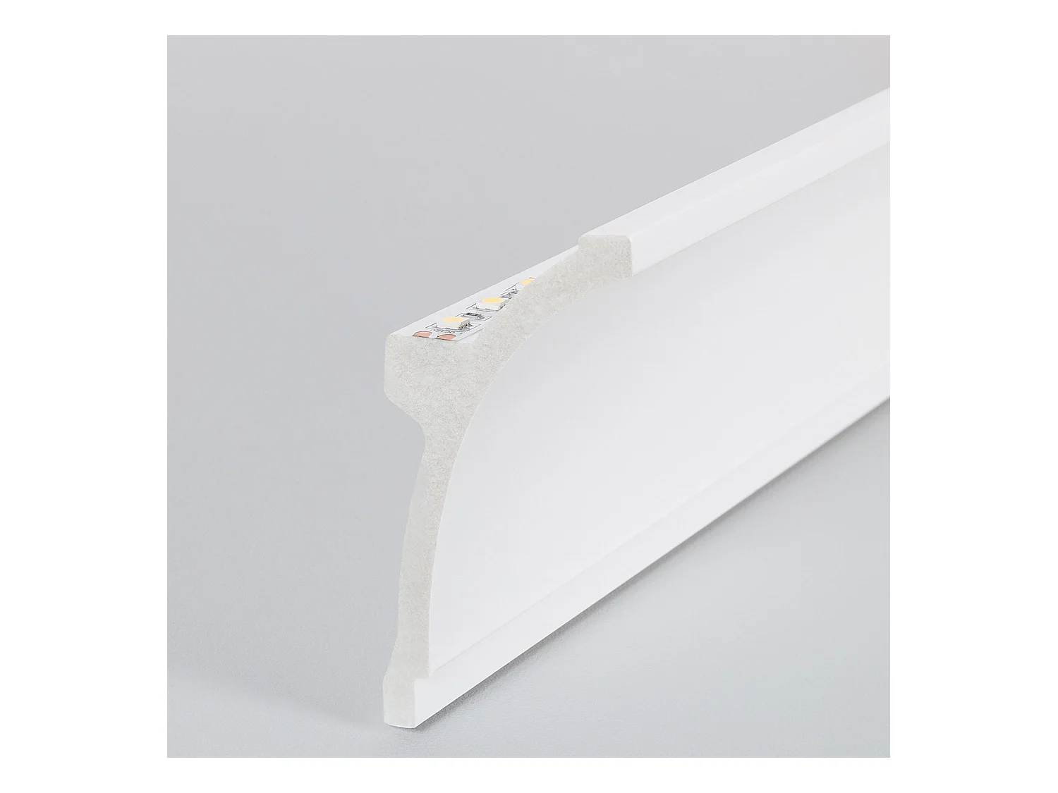 Moulure Flame 2m pour Ruban LED  Blanc