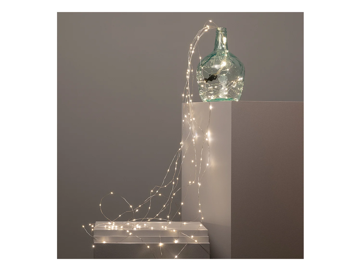 Guirlande LED Fil de Fer Jelendi 2m 3000K Blanc chaud