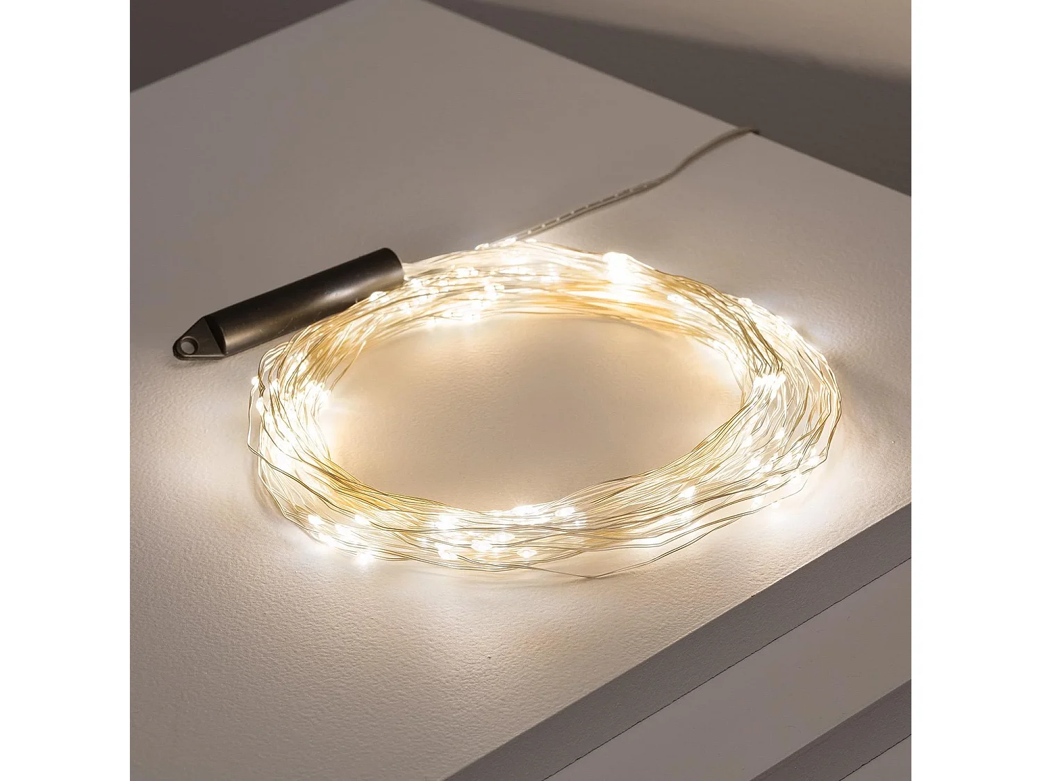Guirnalda Alambre LED Jelendi 2m 3000K Blanco Cálido