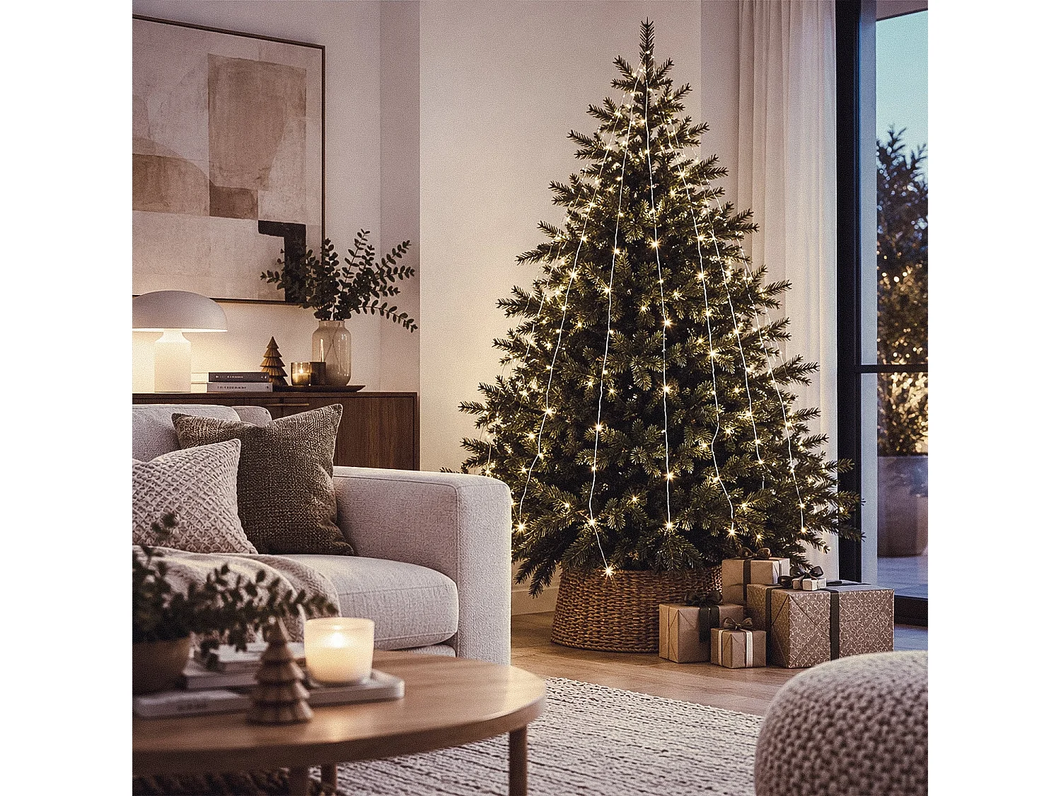 Ghirlanda Filo Metallico LED Jelendi 2m 3000K Bianco Caldo