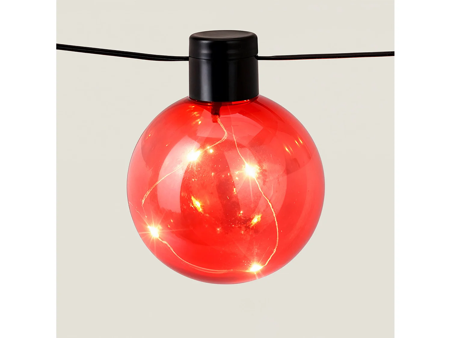 Guirlande Extérieure LED RGB de 10 Ampoules Jarli 7.5m RGB