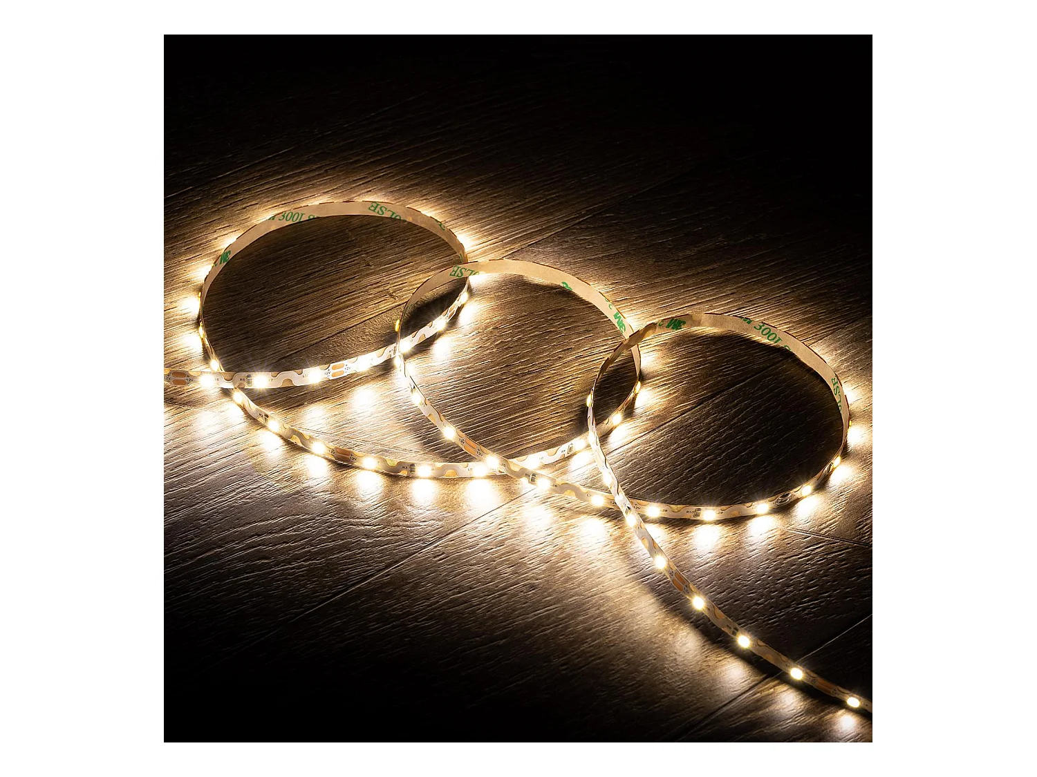 Ruban LED 12V SMD ZIG ZAG 60 LED/m 5m 7W/m 700lm/m Largeur 6mm Coupe 5cm IP20 4000K Blanc neutre