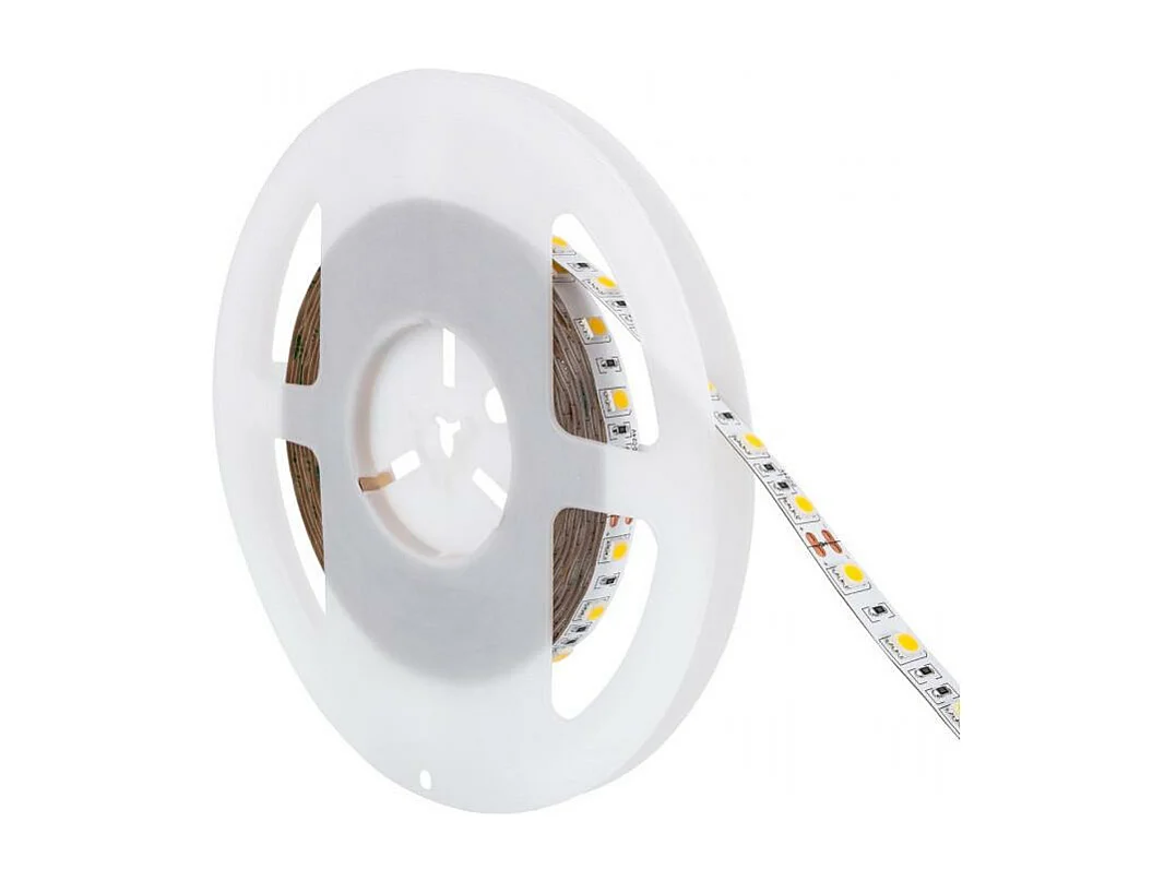 Ruban LED 24V DC 60LED/m 5m IP20 Largeur 10mm CRI90 Expert Color Coupe tous les 10cm  Blanc Neutre 4000K - 4500K