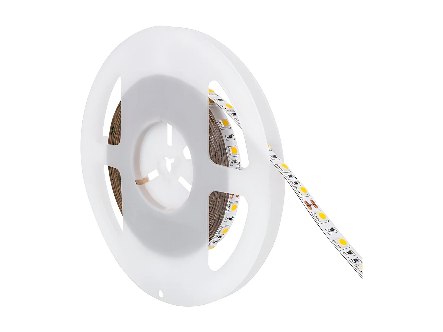 Ruban LED 24V DC 60LED/m 5m IP20 Largeur 10mm CRI90 Expert Color Coupe tous les 10cm  4000K Blanc neutre