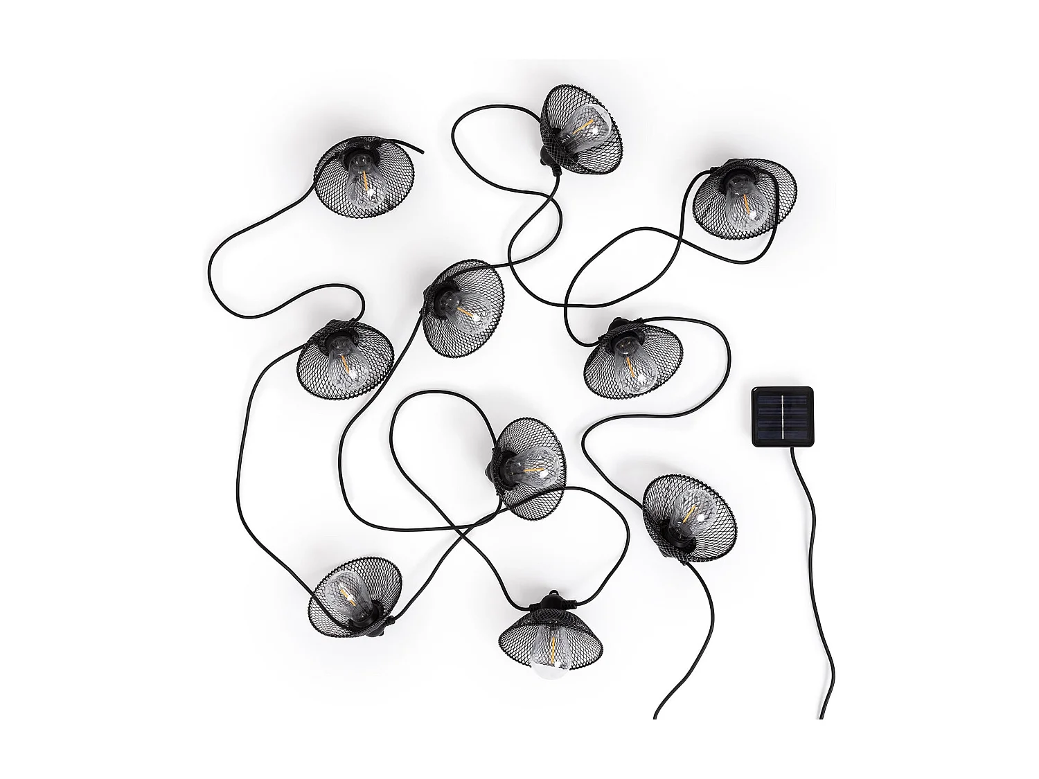 Ghirlanda Solare per Esterni LED per Lampadine Kodos 6,5 m 3000K Bianco Caldo