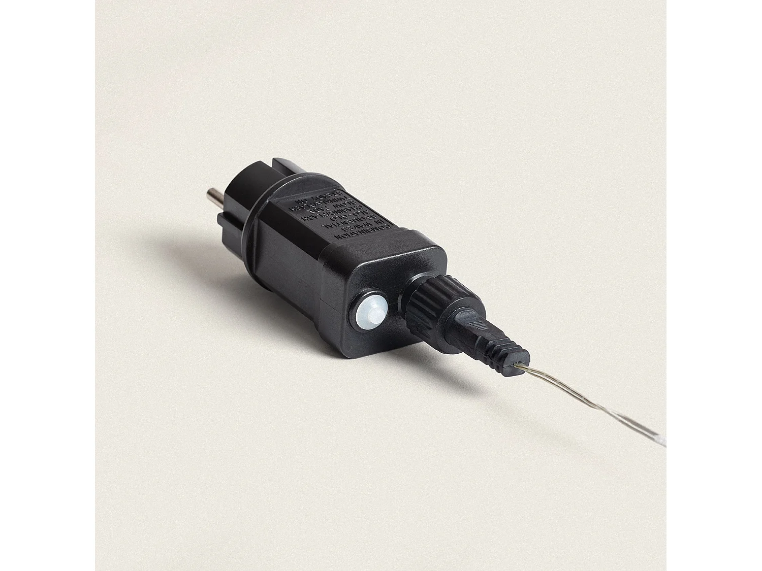 Guirnalda Exterior LED Transparente Blanco Cálido 18m Transparente