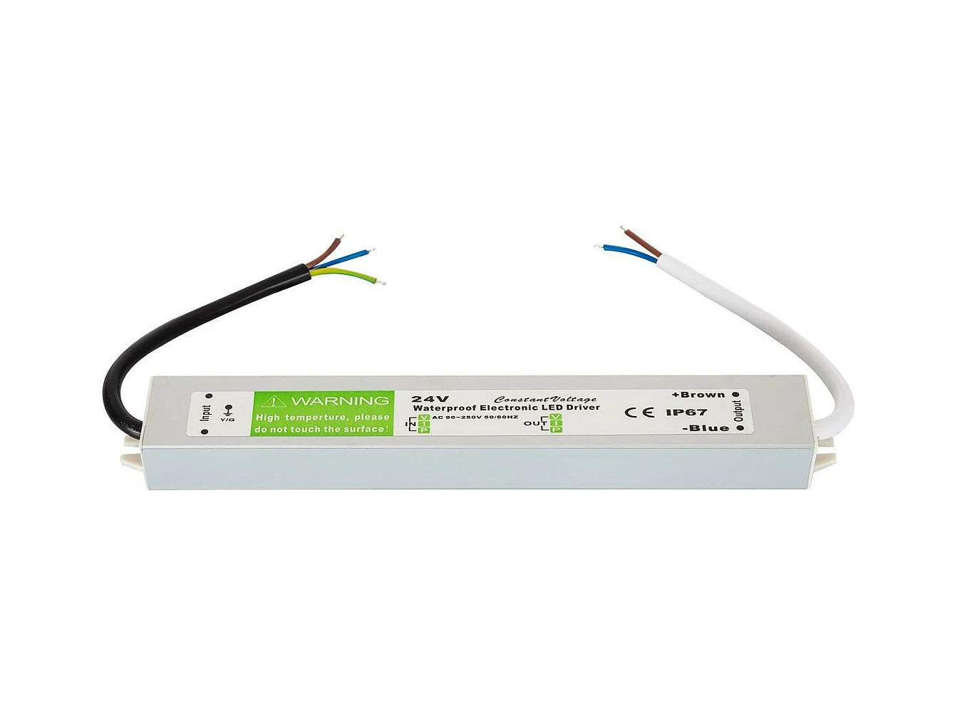 Bloc d'Alimentation Étanche 24V DC 50W 2A IP67