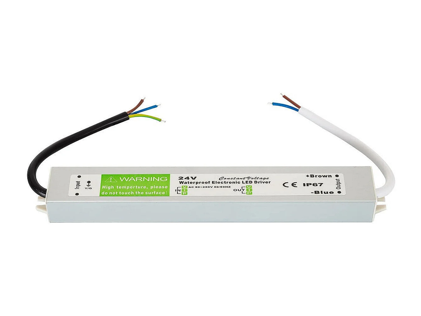 Bloc d'Alimentation Étanche 24V DC 50W 2A IP67