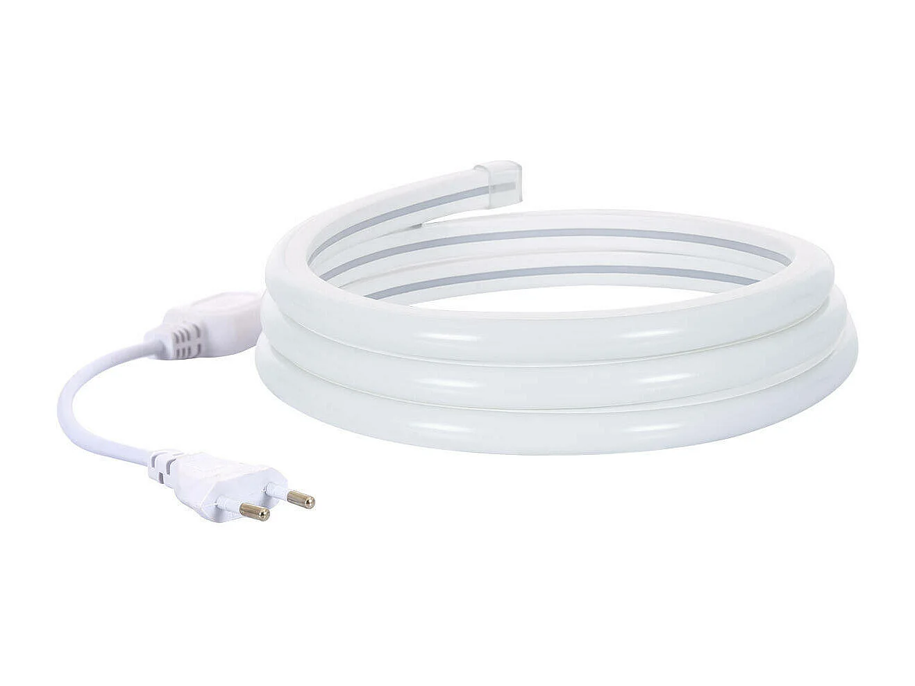 Ruban LED Néon Dimmable 220V Vert Semi-Circulaire 180 7.5W/m Coupe 100cm IP67 Sur mesure 15 m