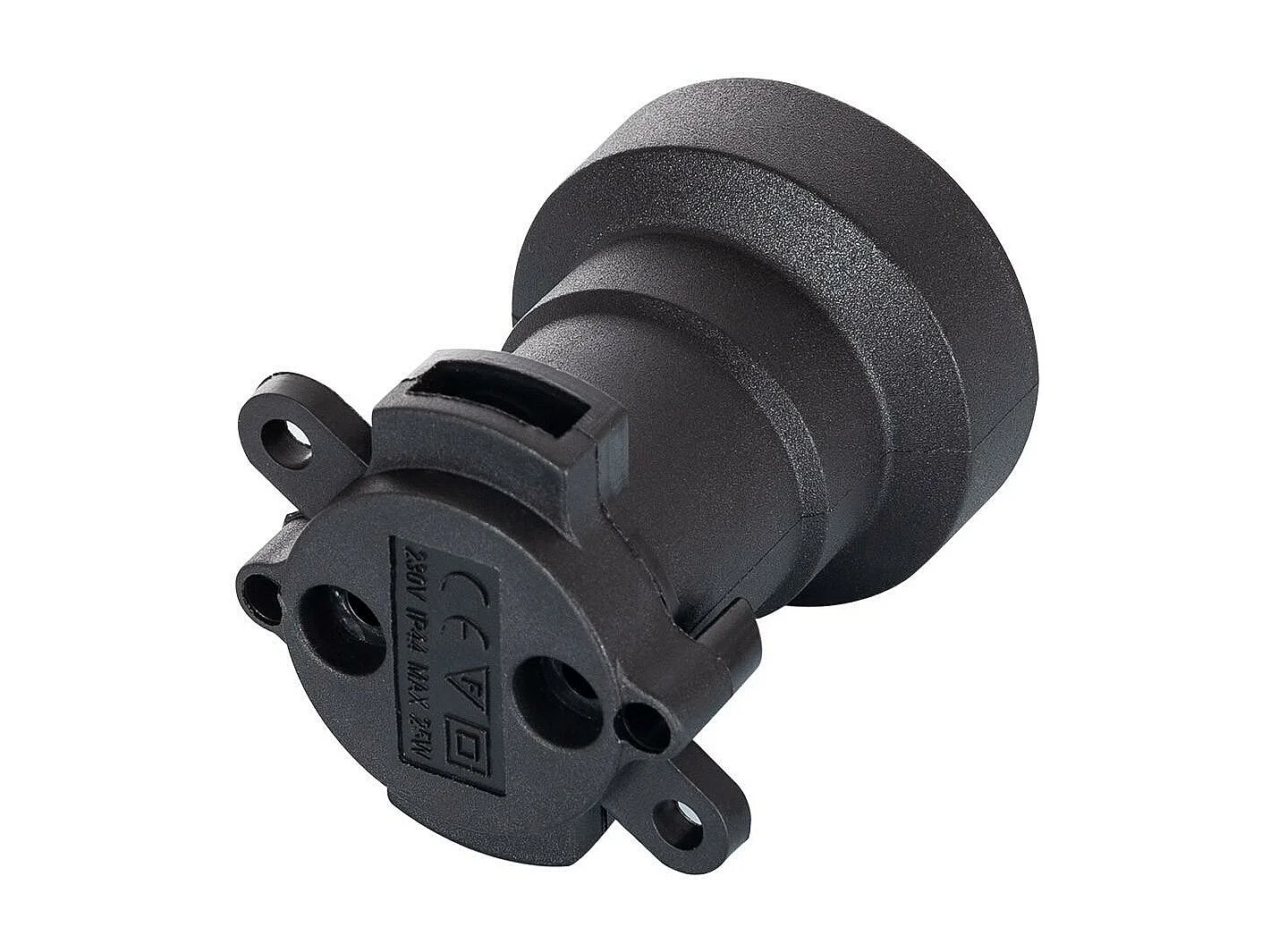 Guirnaldas para Exterior IP44 Cable Eléctrico Plano con Portalámparas E27 a Medida Negro 50 m