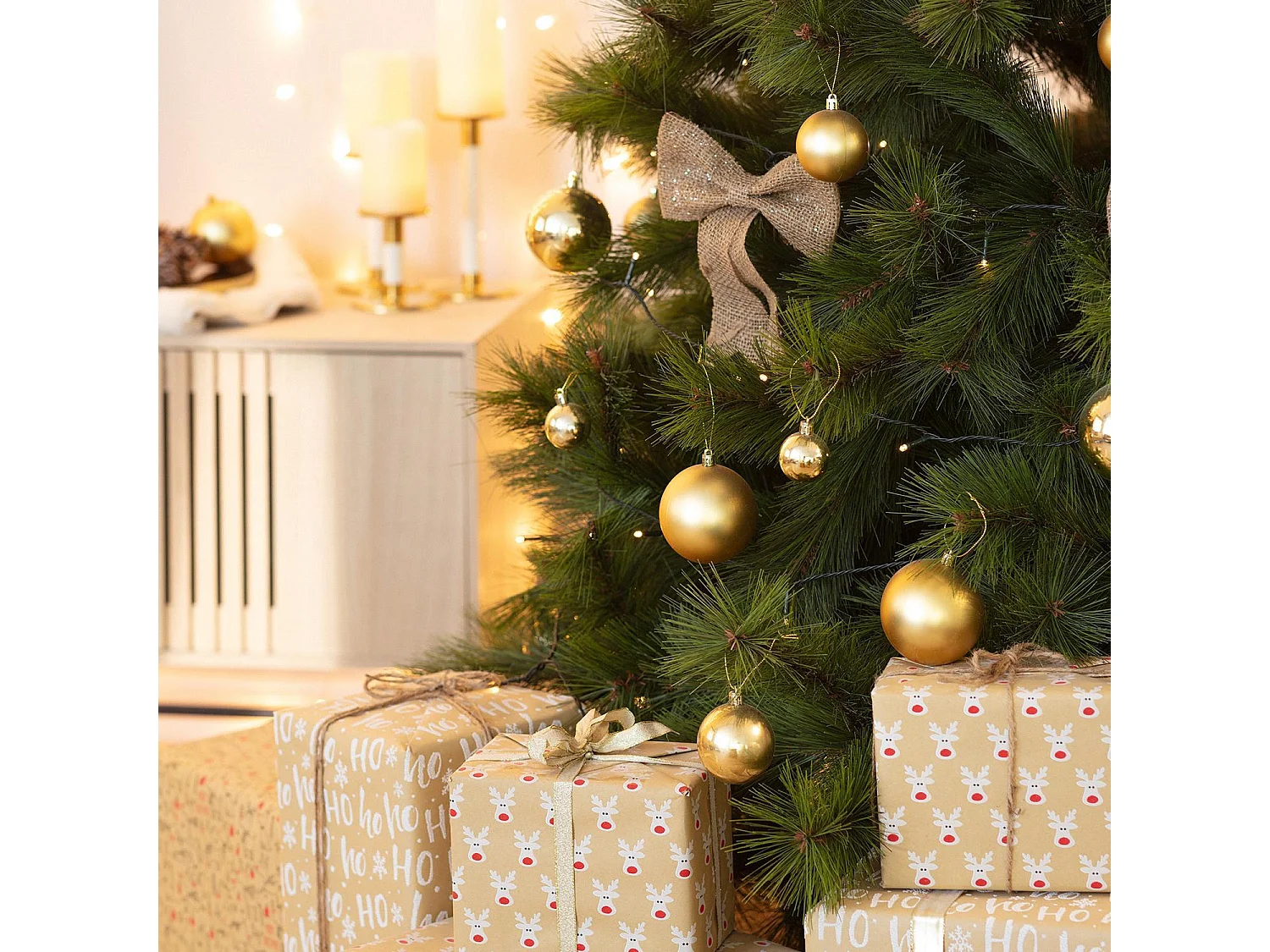 Guirlande LED Extérieure Solaire Câble 22m RGB