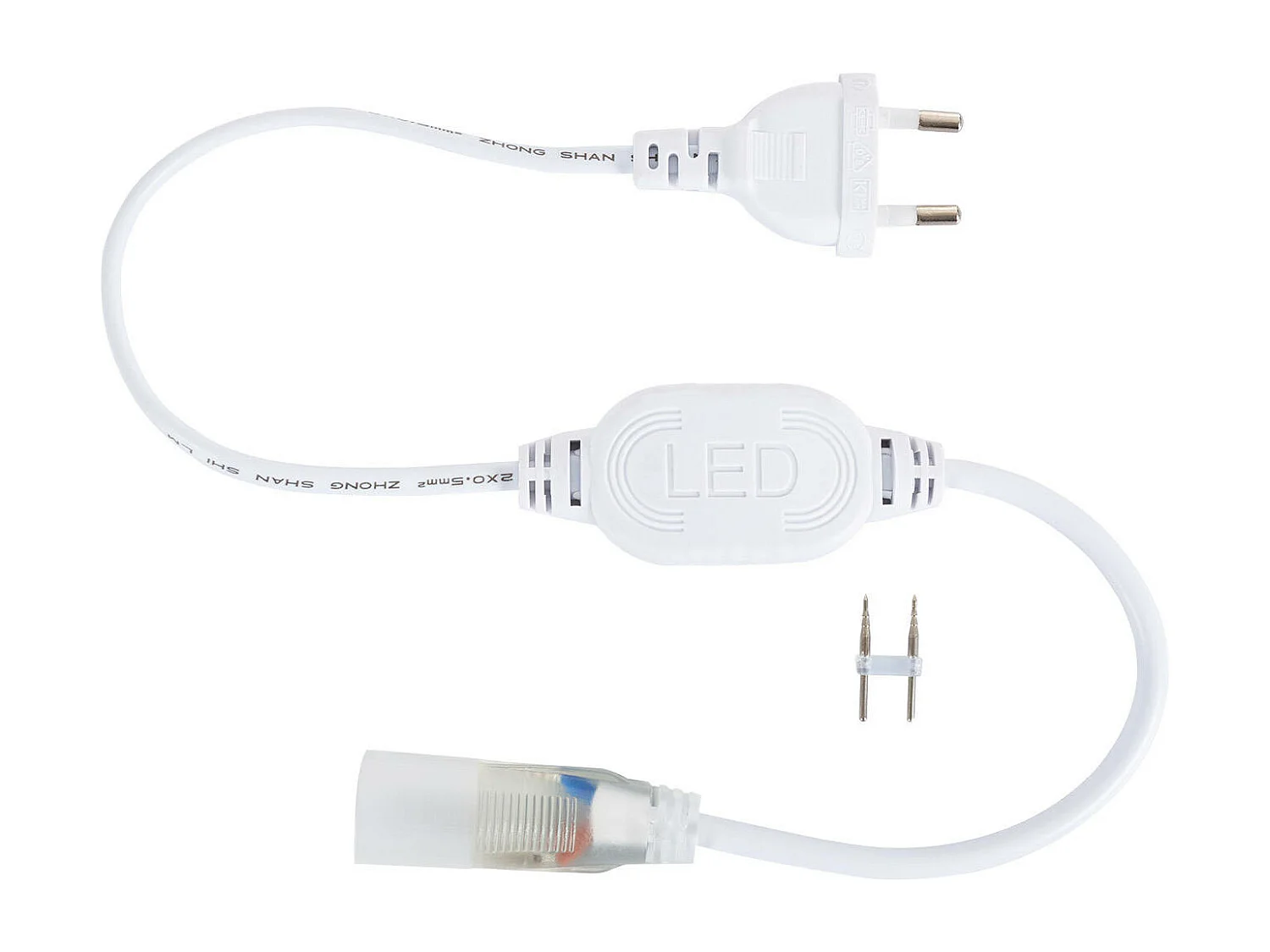 Tira LED Neón Regulable 220V BOBINA 50m Blanco Cálido Semicircular 180 9W/m Corte 100cm IP67 3000K Blanco Cálido