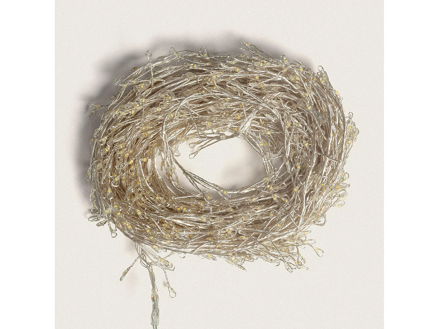 Guirlande LED Extérieure Alambre Chrome 9.6m Racimo Blanc chaud 2700K