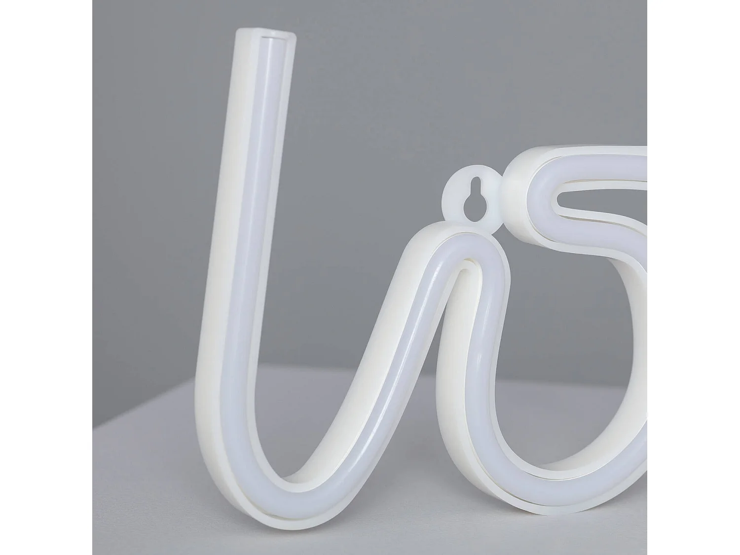 Neón LED Love con Batería Rosa