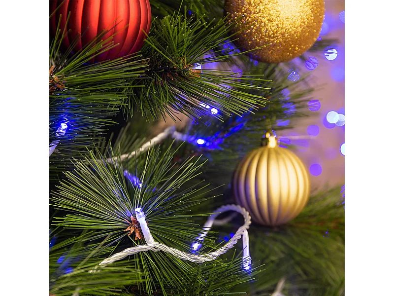 Guirnalda Cable LED Transparente Blanco Neutro