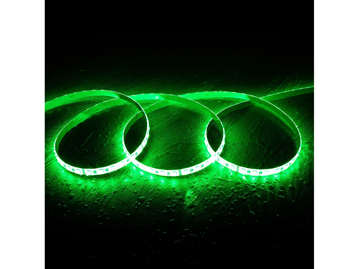Bobina 5m Striscia LED 24V RGBW SMD 60LED/m 12W/m Larga 12mm IP65 Taglio 10cm RGBW