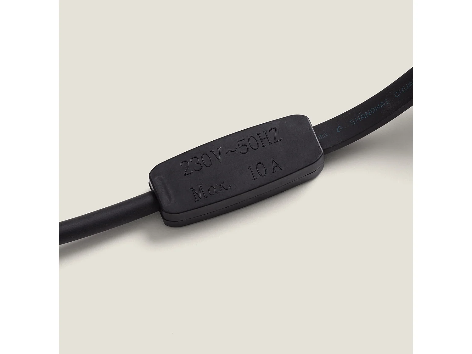 Guirnaldas para Exterior IP44 Cable Eléctrico Plano con Portalámparas E27 a Medida Negro 15 m