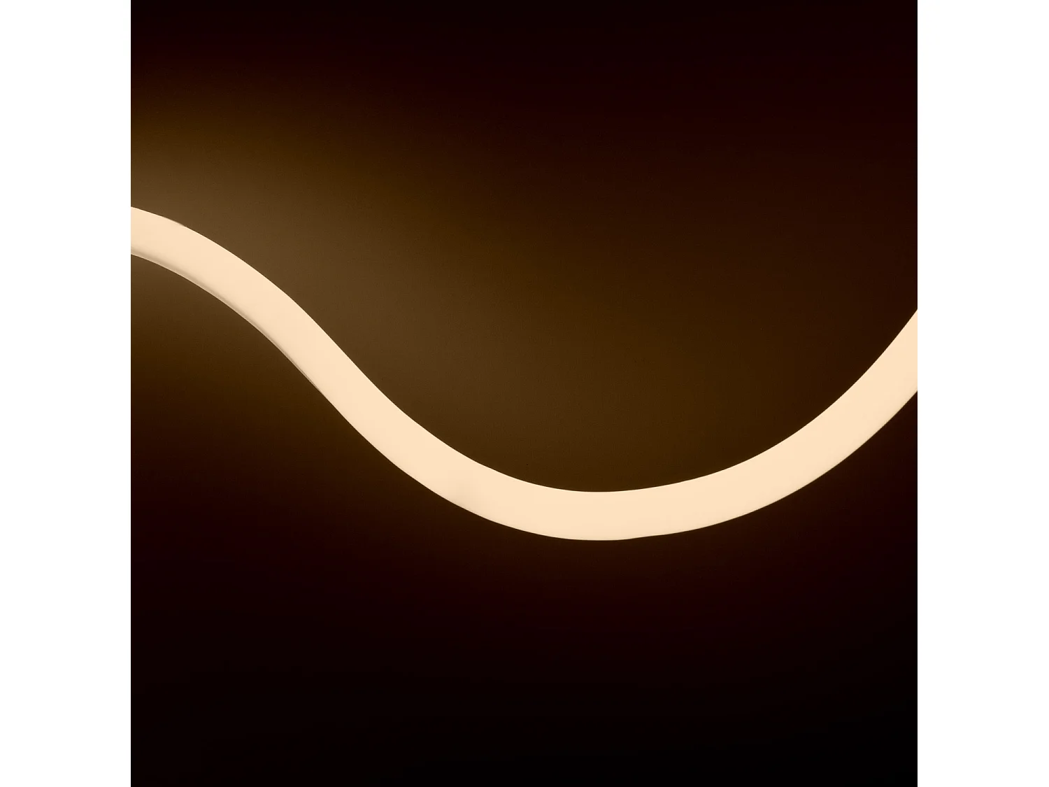 Ruban LED Néon Dimmable 220V BOBINE 50m Blanc Neutre Circulaire 360 9W/m Coupe 100cm IP67 Blanc neutre