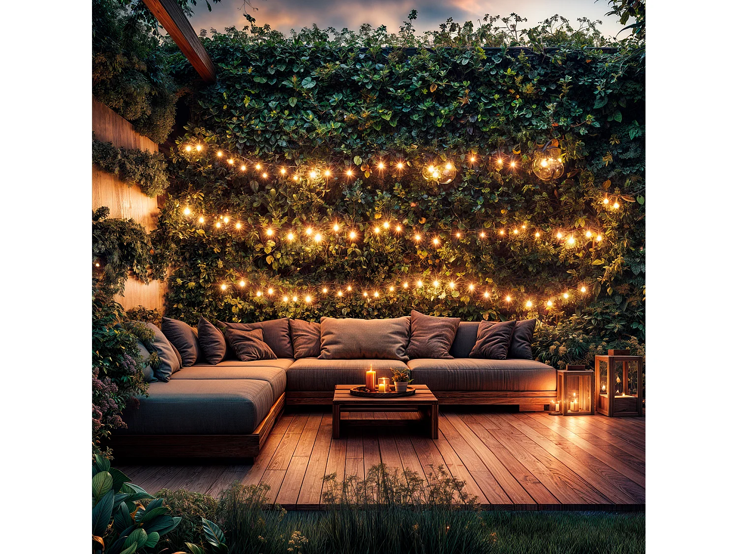 Guirlande Lumineuse Extérieure Easyfit avec 10 Ampoules 5,65 m 2700K Blanc chaud