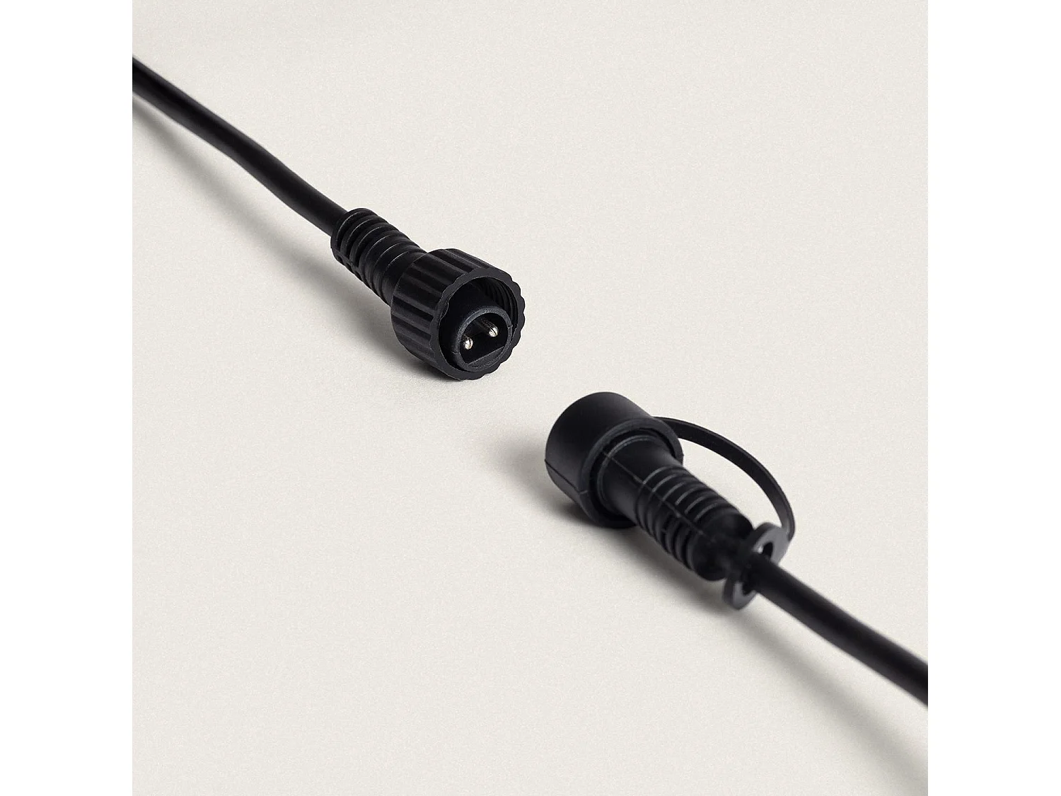 Guirnalda Luces Exterior Easyfit 12VAC con 10 Bombillas 5.65m 2700K Blanco Cálido