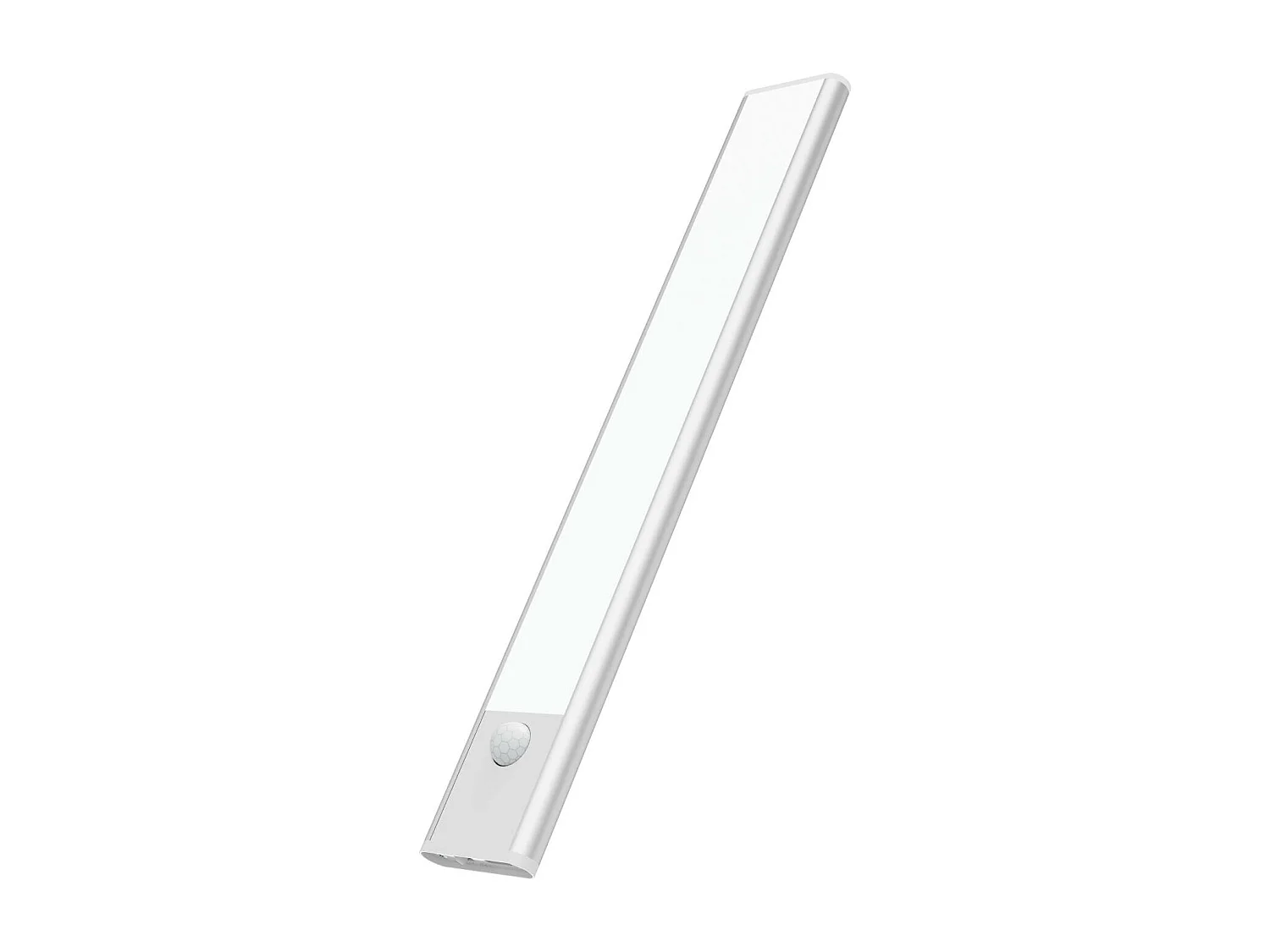 Barre LED 40cm avec Détecteur de Mouvement et Batterie Rechargeable USB C Blanc neutre  4000K