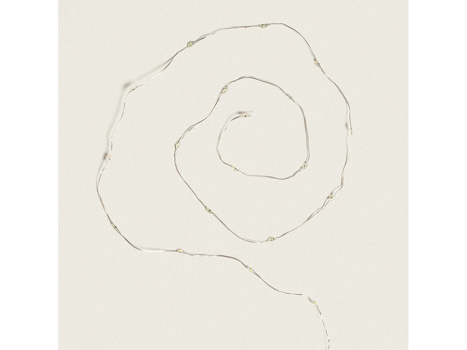 Guirlande LED Extérieure Transparente Blanc Froid 12m 6000K Blanc froid