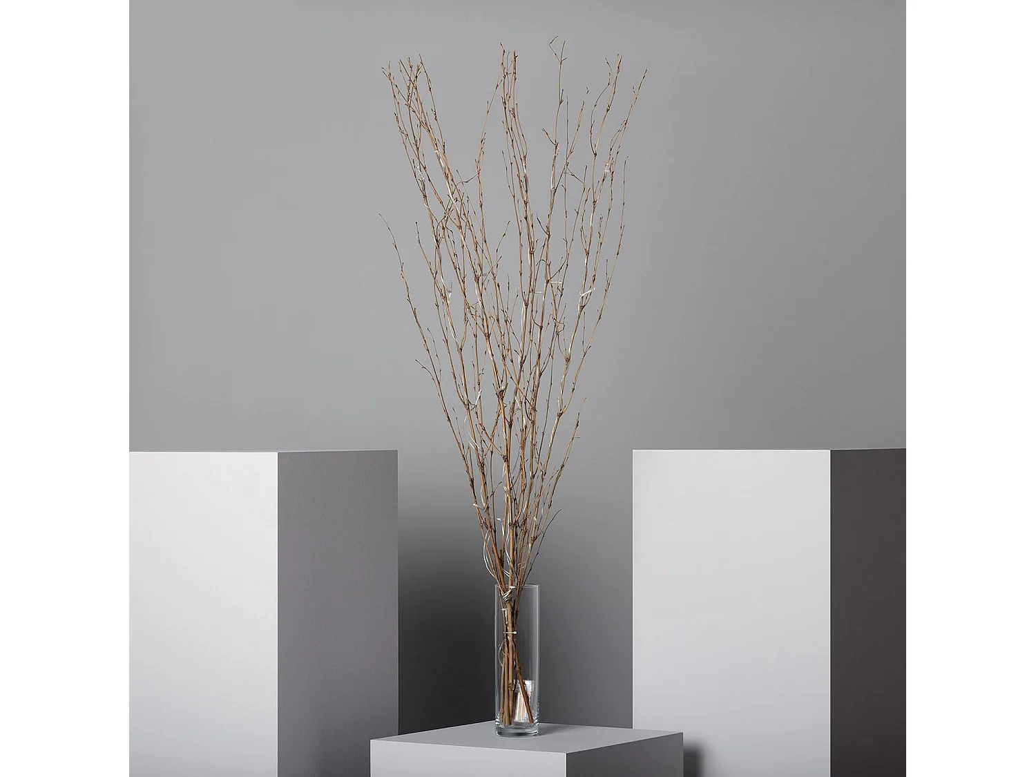 Rami Decorativi LED Bambú Naturale 1.2m Naturale