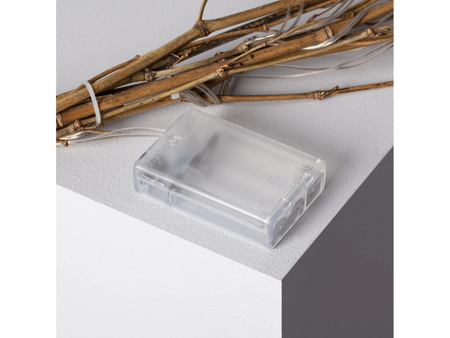 Ramas Decorativas LED Bambú Natural 1.2m Natural