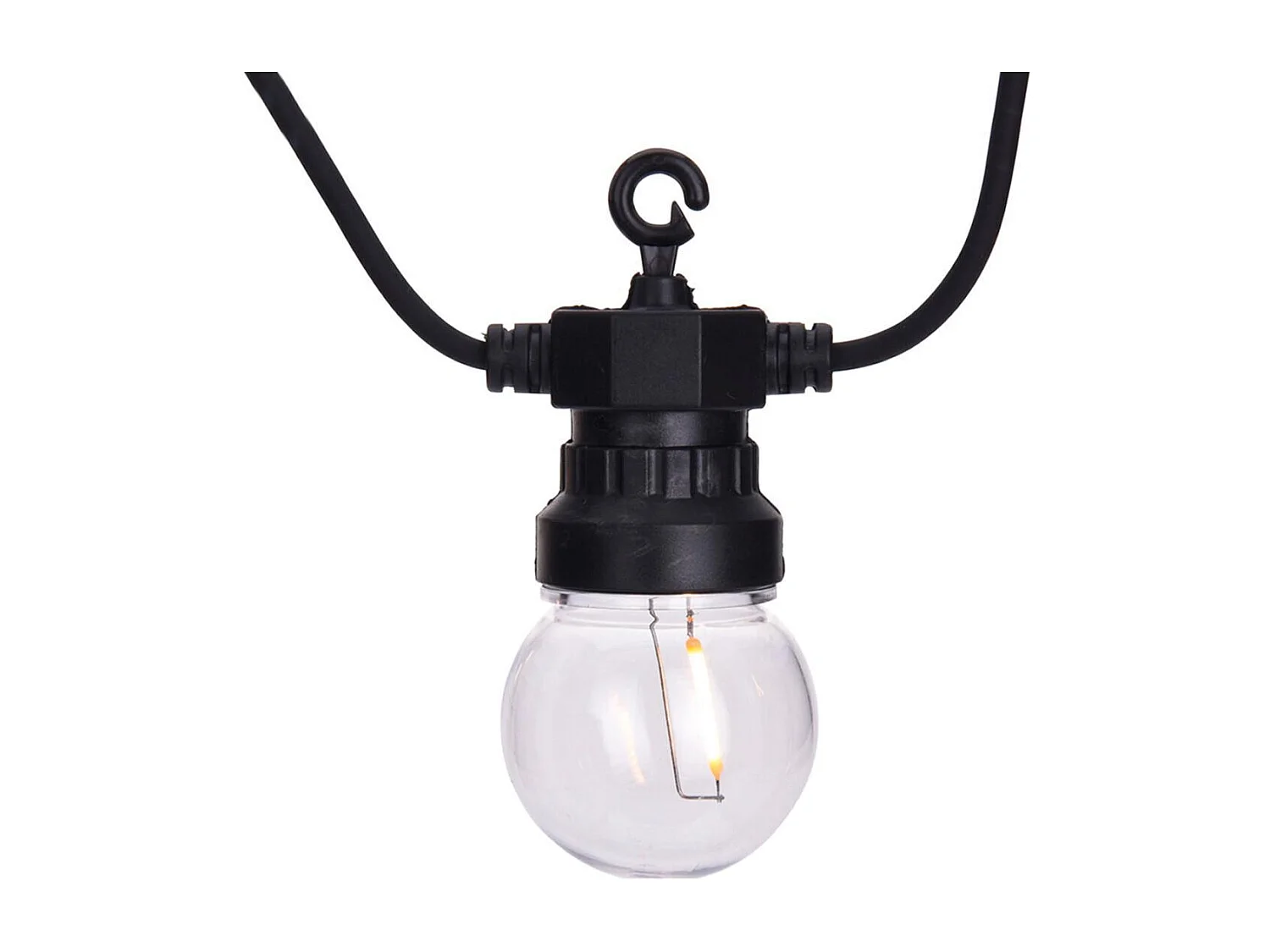 Guirnalda Exterior LED de 20 Bombillas Benicadell 12.5m Blanco Cálido 2700K