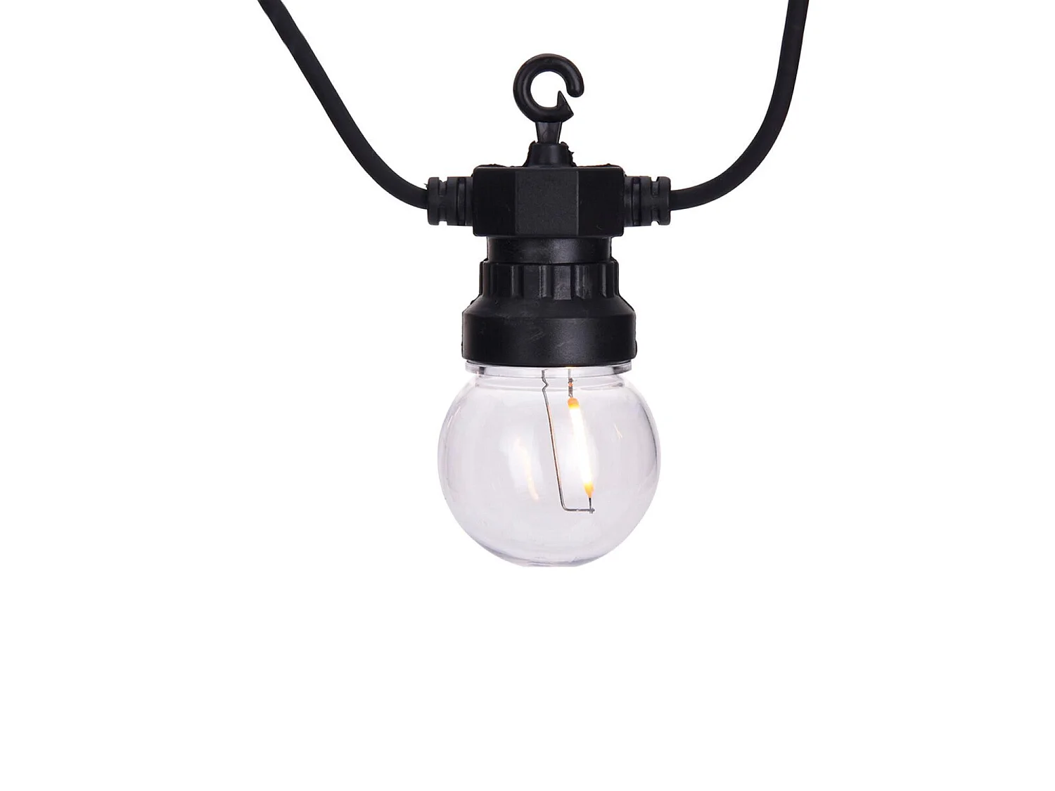 Guirnalda Exterior LED de 20 Bombillas Benicadell 12.5m Blanco Cálido 2700K