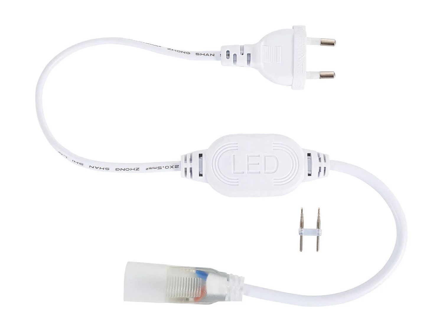 Tira LED Neón Regulable 220V BOBINA 50m Blanco Frío Semicircular 180 9W/m Corte 100cm IP67 6000K Blanco Frío