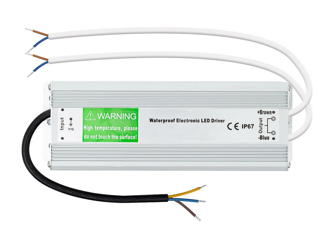 Trasformatore a Tenuta Stagna 24V DC 150W 6.25A IP67