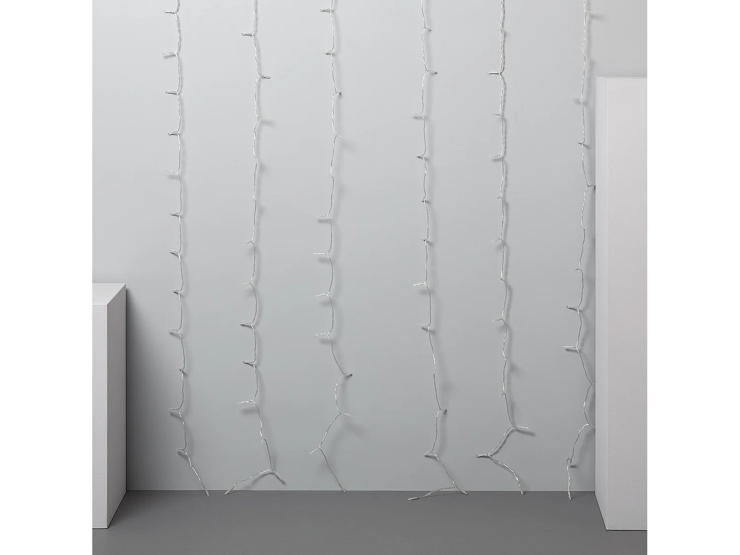 Rideau de Guirlande LED Extérieur avec Piles 1m Centauro  Multicolore