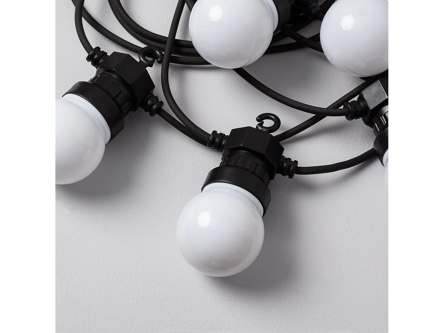 Ghirlanda di Lampadine LED Solare per Esterni Kuiper 7m Bianco