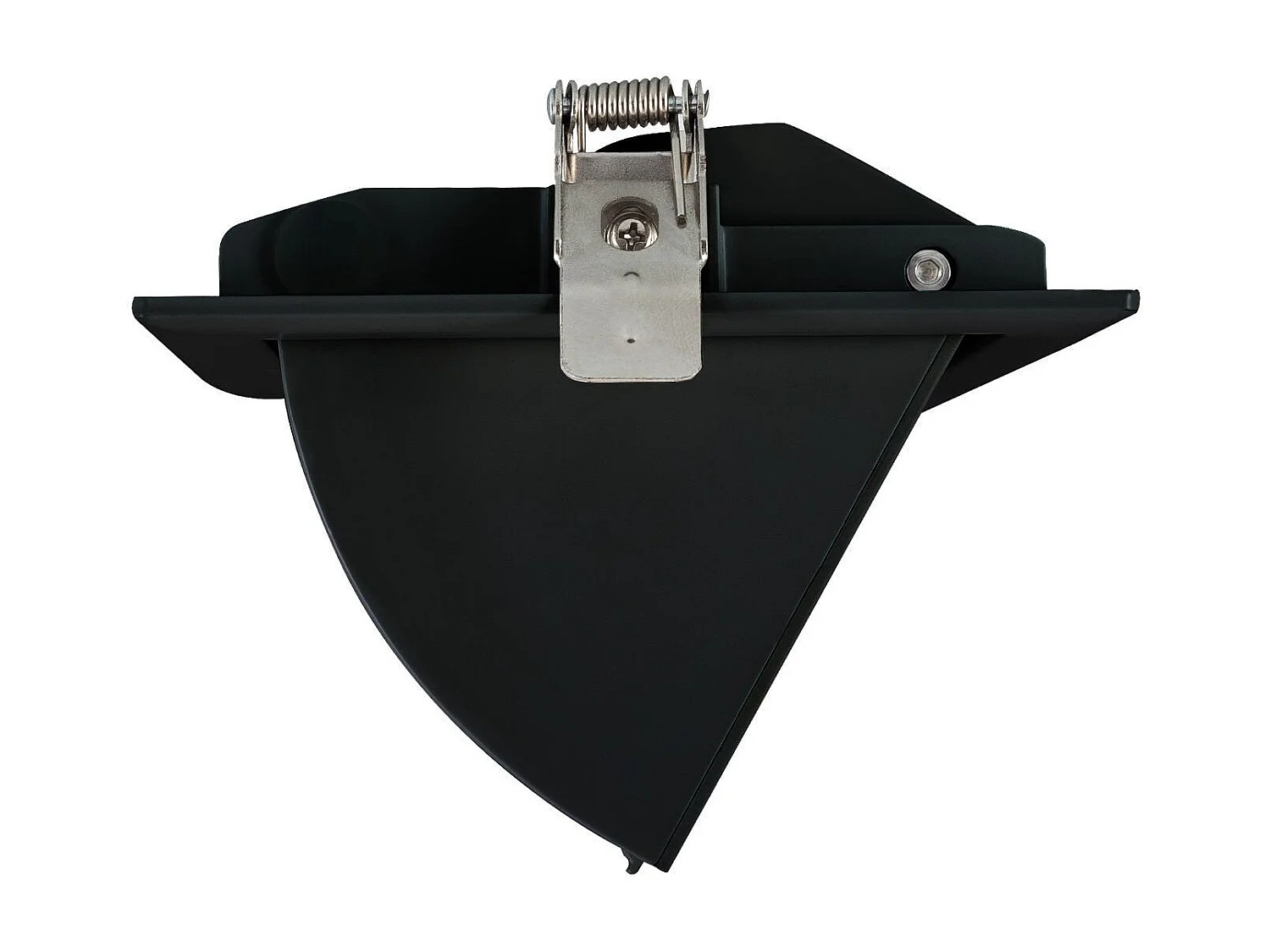 Spot Downlight LED 60W Rectangulaire Orientable  130 lm/W LIFUD Coupe 210x125 mm Noir Blanc Chaud  3000K