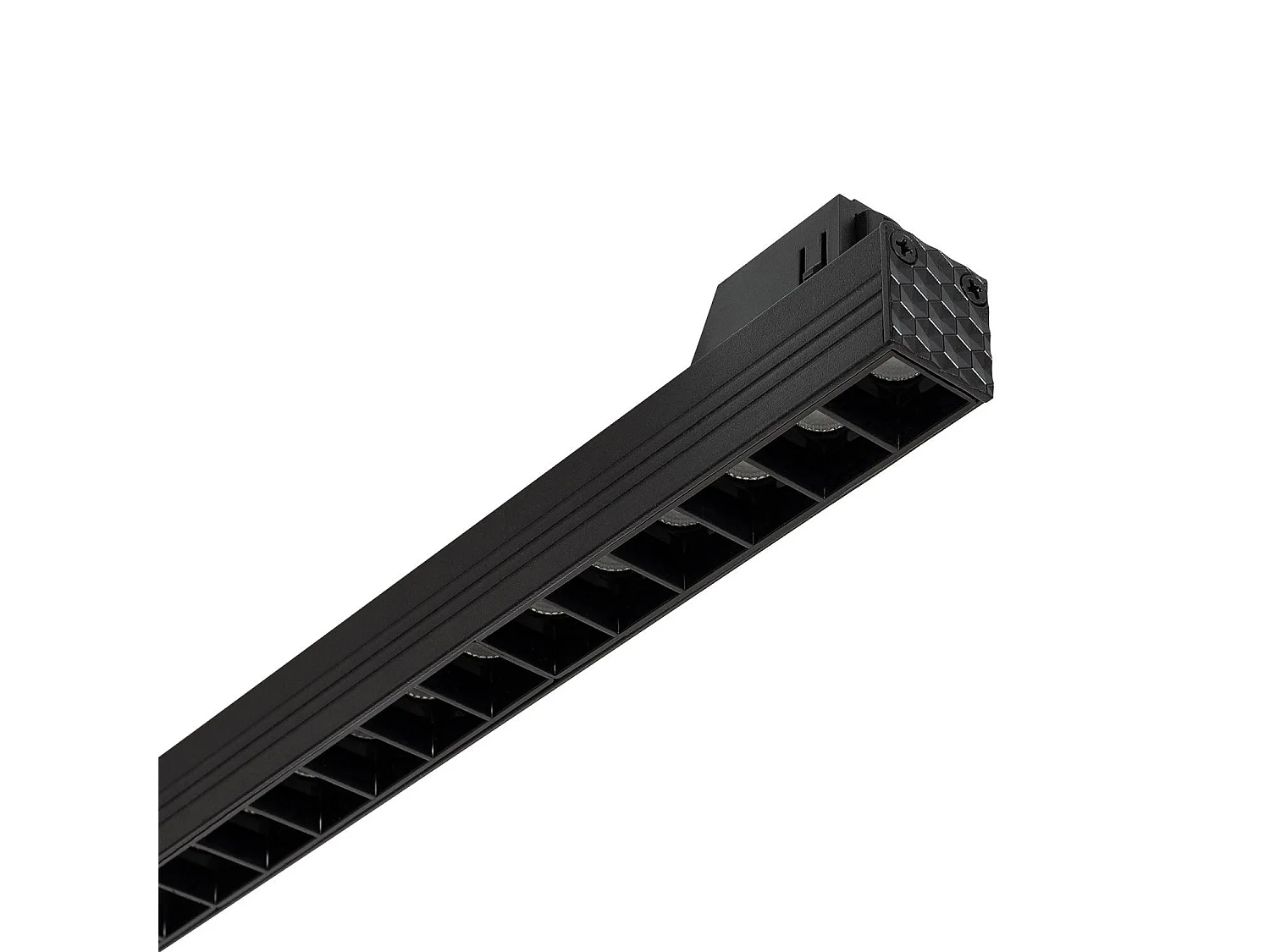 Spot Linéaire LED sur Rail Magnétique 20mm 30W 48V  3000K Blanc chaud