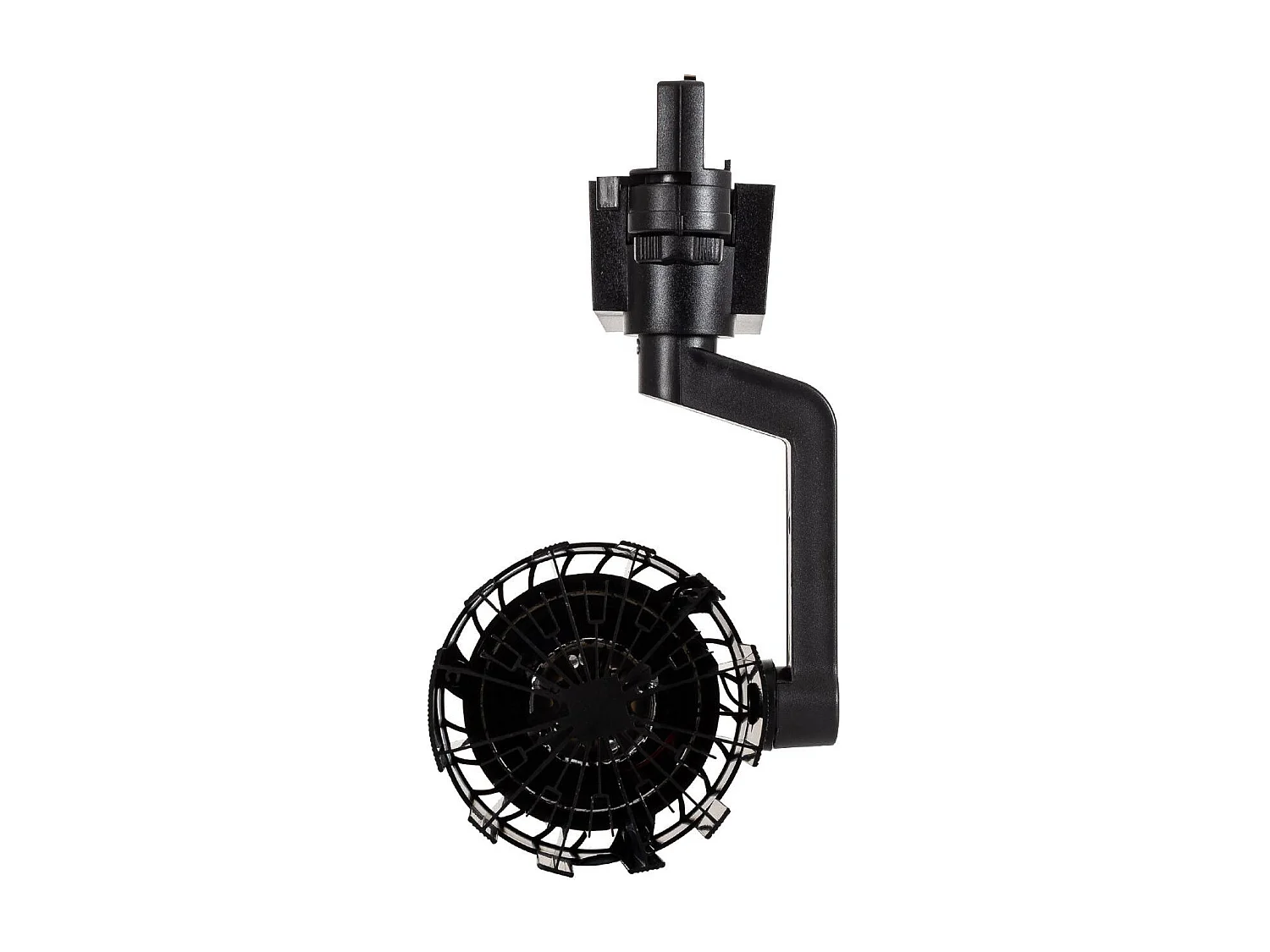 Spot LED sur Rail Triphasé 30W Dora Noir 3000K Blanc chaud