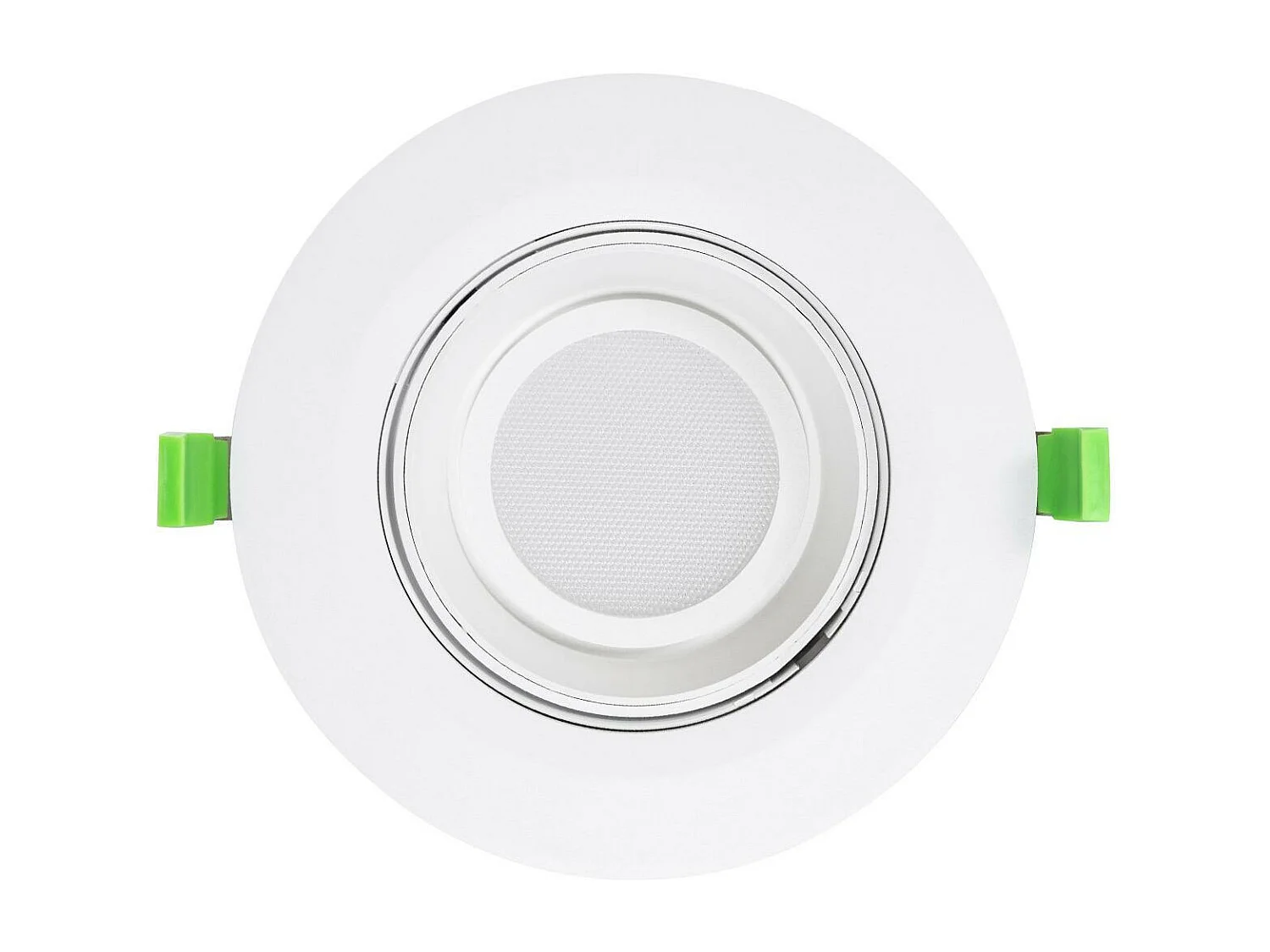 Downlight LED 38W Rond Orientable  CCT 120 lm/W LIFUD Coupe Ø 170 mm Sélectionnable (chaud-neutre-froid) No Flicker