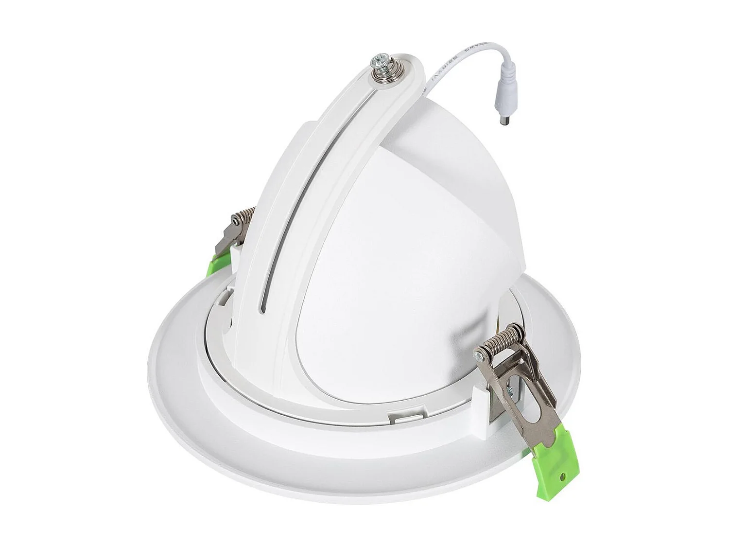 Downlight LED 38W Rond Orientable  CCT 120 lm/W LIFUD Coupe Ø 170 mm Sélectionnable (chaud-neutre-froid) No Flicker