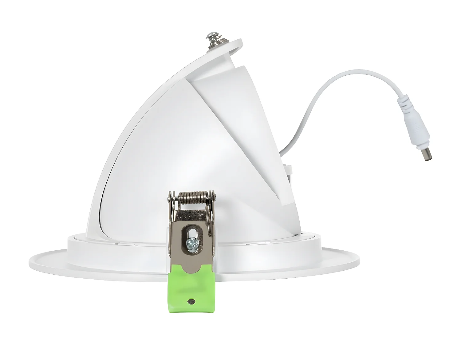 Downlight LED 38W Rond Orientable  CCT 120 lm/W LIFUD Coupe Ø 170 mm Sélectionnable (chaud-neutre-froid) No Flicker