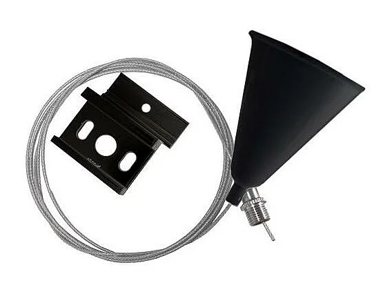 Kit de Suspension Rails Triphasé  Noir