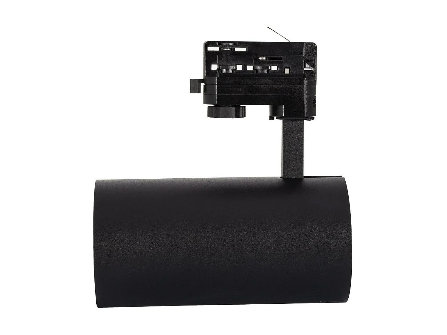 Spot LED sur Rail Triphasé 40W d'Angelo LIFUD Noir 4000K Blanc neutre