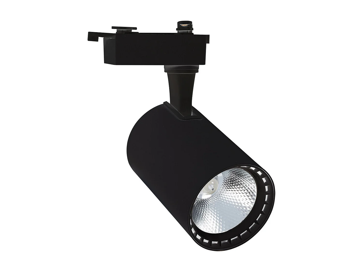 Spot LED sur Rail Monophasé 30W Bron Noir 4000K Blanc neutre