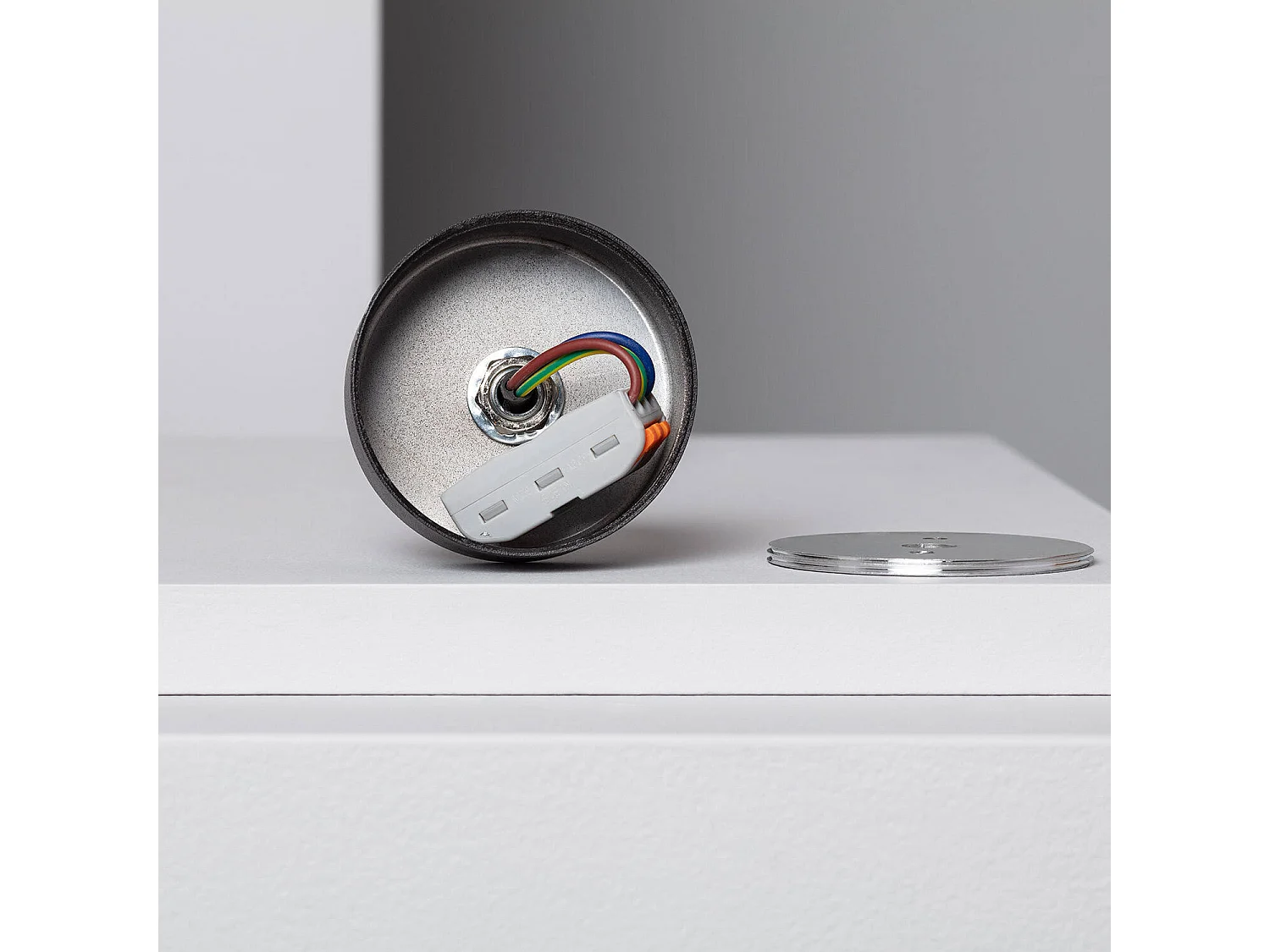 Suspension Aluminium Multiangle 10-50º pour Ampoule GU10 Noir