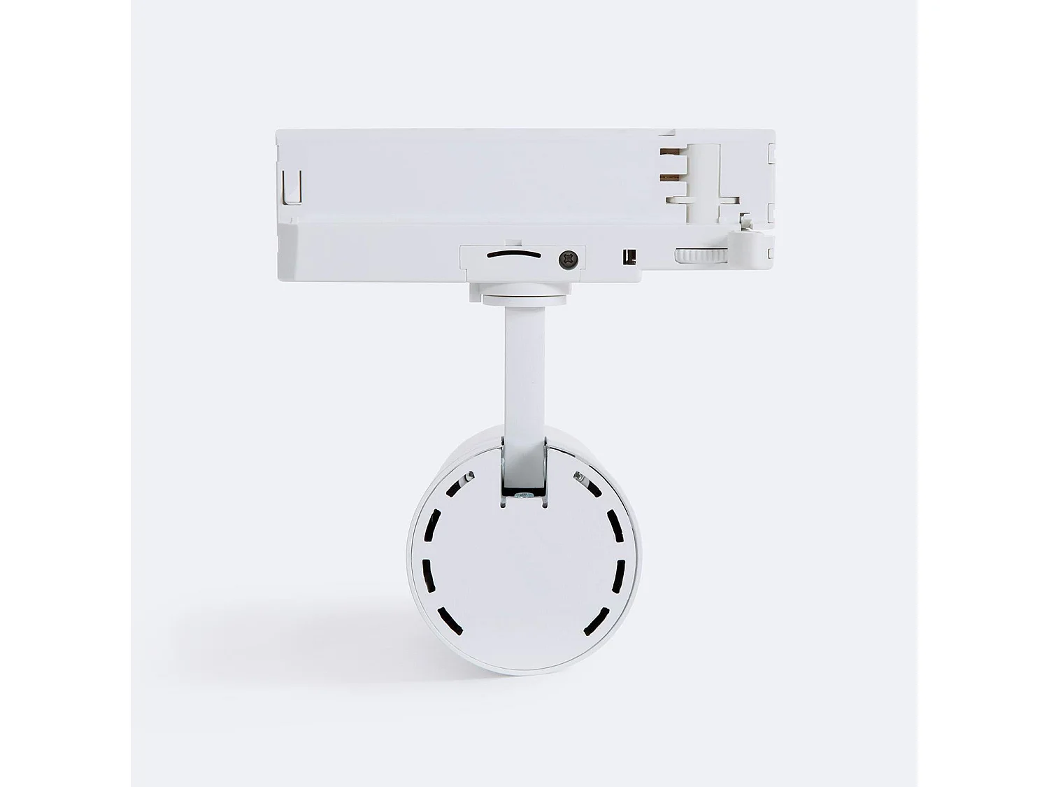 Spot LED sur Rail Triphasé 30W Carlo Blanc 5000K Blanc froid