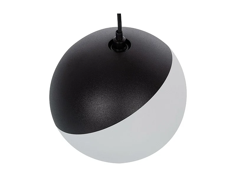 Spot LED Suspendu sur Rail Magnétique 25mm Extra-Plat 10W 48V Ø100 mm Noir 2700K Blanc chaud