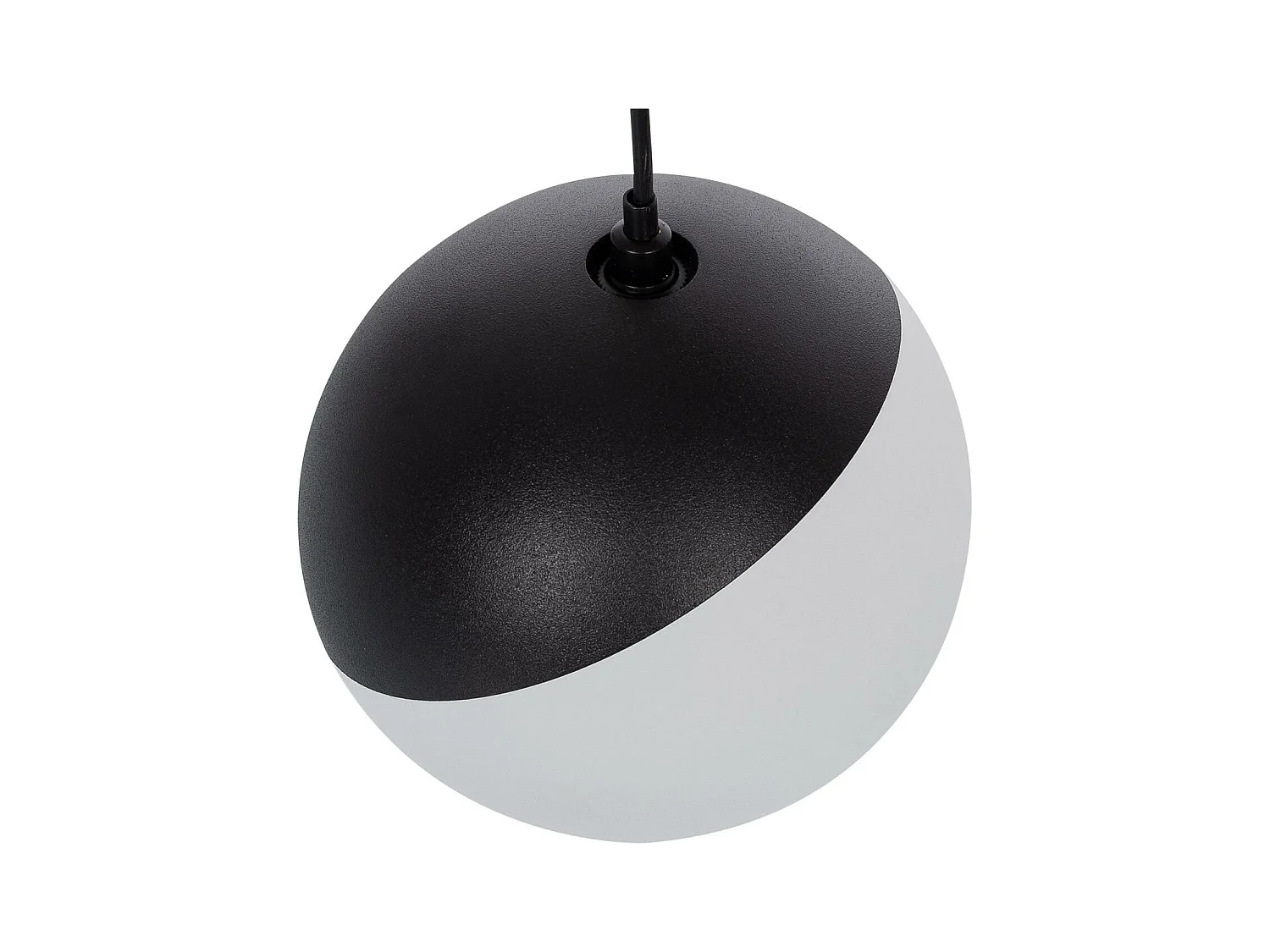 Spot LED Suspendu sur Rail Magnétique 25mm Extra-Plat 10W 48V Ø100 mm Noir 2700K Blanc chaud