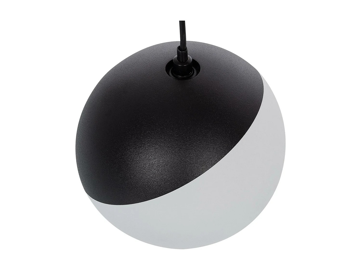 Spot LED Suspendu sur Rail Magnétique 25mm Extra-Plat 10W 48V Ø100 mm Noir 2700K Blanc chaud